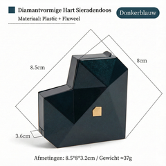 Magische 'Verrassing' Ringdoos - Automatisch Openend met 3D Hart Design - Voor Huwelijksaanzoek