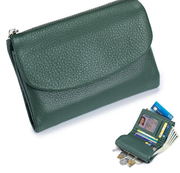 ⏰Unisex Pebble Leather Wallet🔥