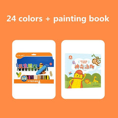 Kid's Washable Peanut Colouring Pencils Set