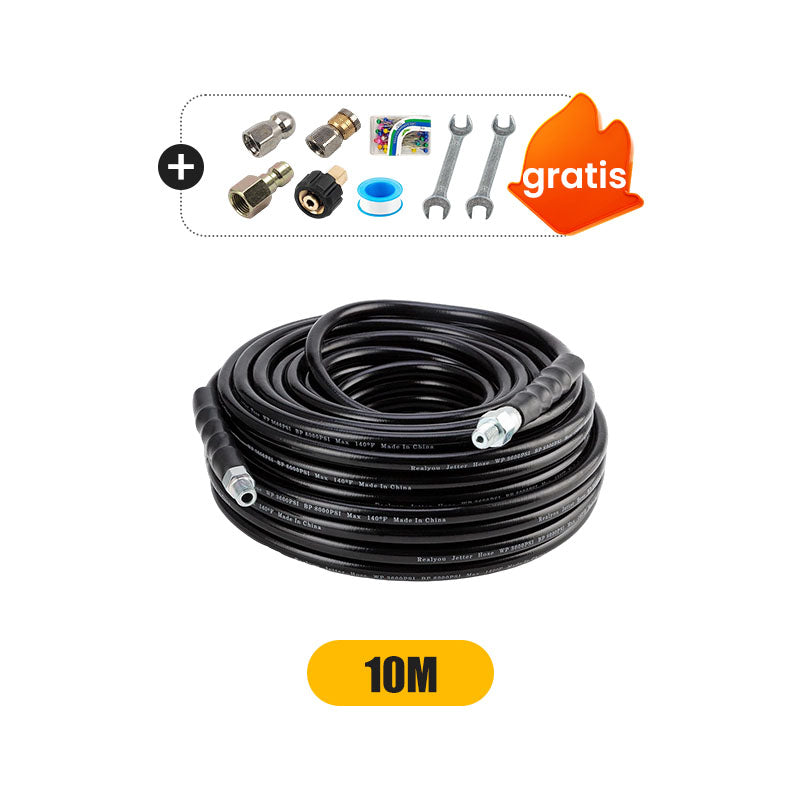 🔥Hot Sale 50% KORTING🔥5800PSI rioolreinigingsset voor hogedrukreinige