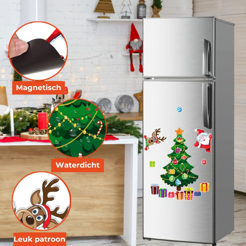 Kerst Magnetische Koelkaststickers