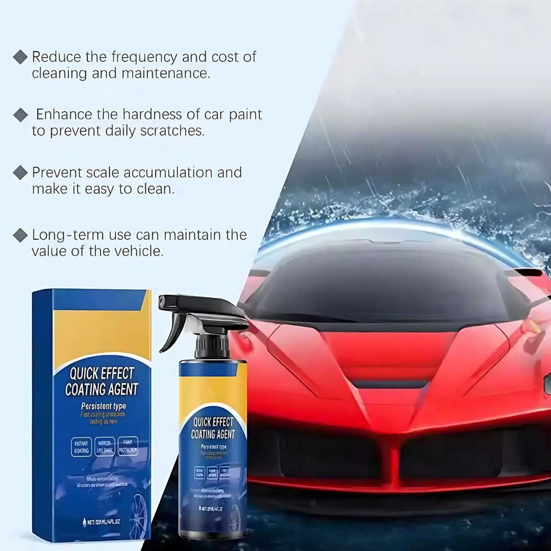 ShineProtect 1+1 GRATIS: Reinigt, Glanst & Beschermt - Auto Coating Spray