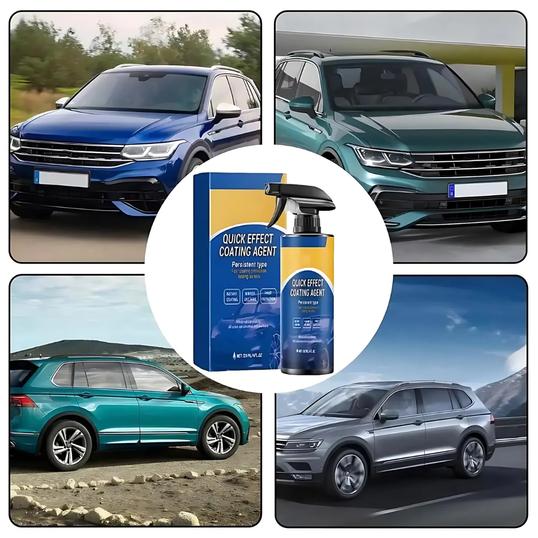 ShineProtect 1+1 GRATIS: Reinigt, Glanst & Beschermt - Auto Coating Spray