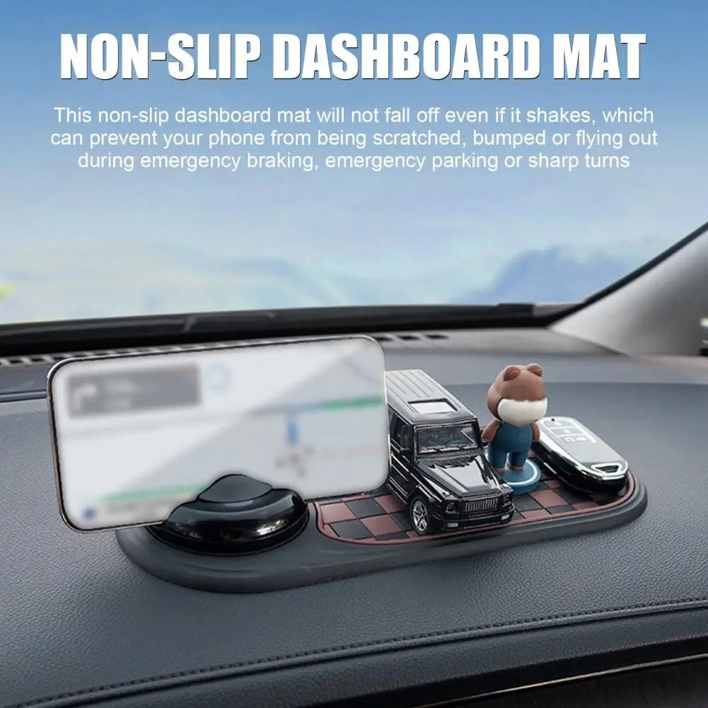 Holder360° DashboardMat 1+1 GRATIS: Universele antislip dashboardmat met telefoonhouder