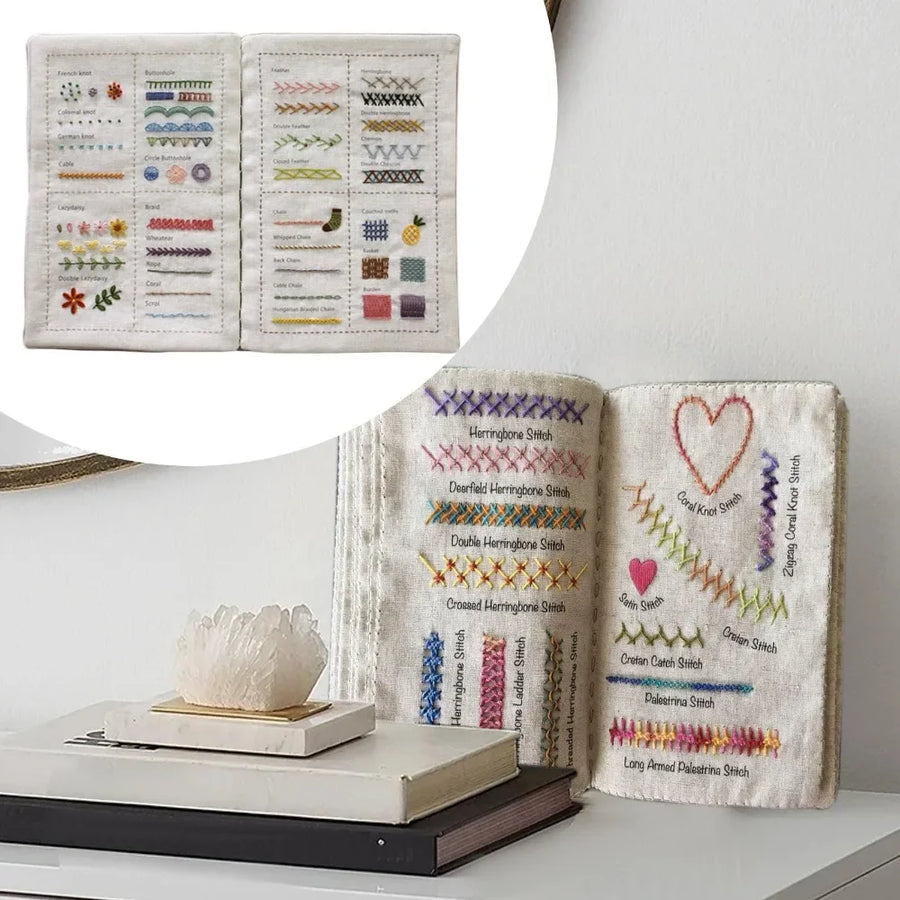 Complete naaiset met borduurstekenboek