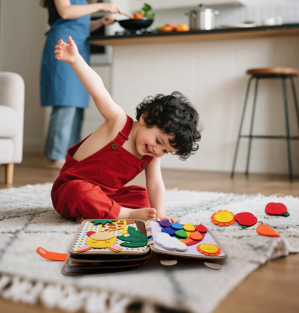 Montessori Busy Book – Leer spelenderwijs