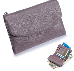 ⏰Unisex Pebble Leather Wallet🔥