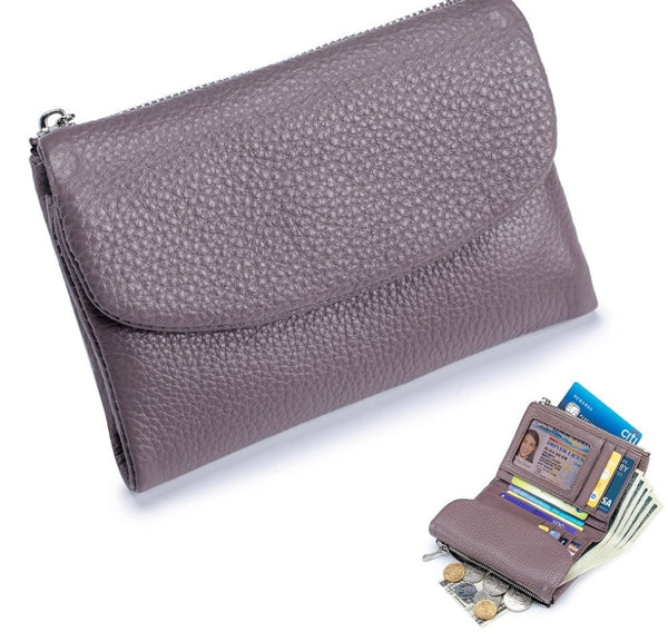 ⏰Unisex Pebble Leather Wallet🔥