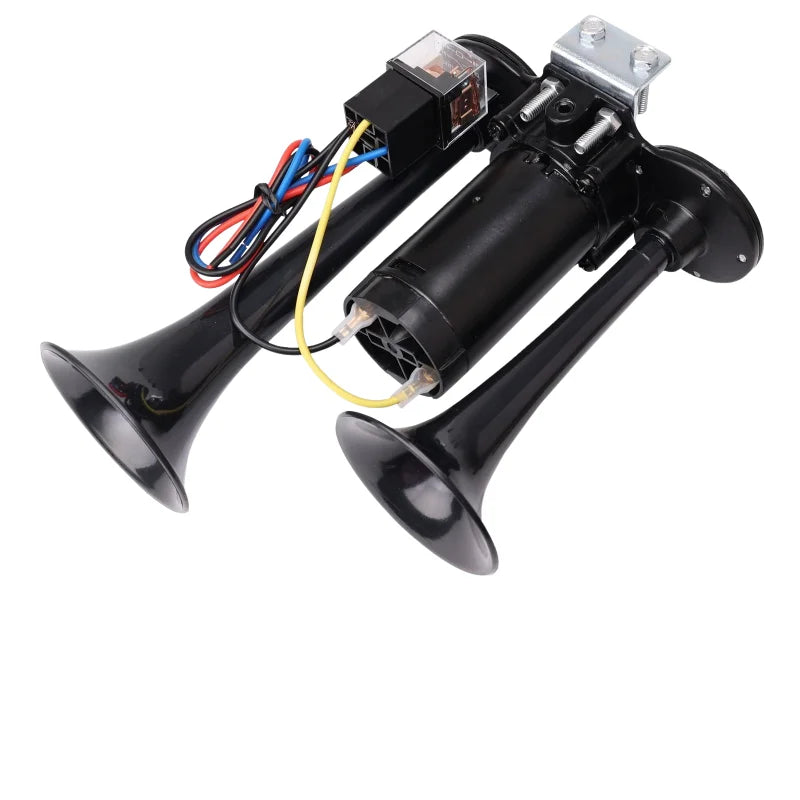 Compacte elektrische luchthoorn voor voertuigen 12V/24V
