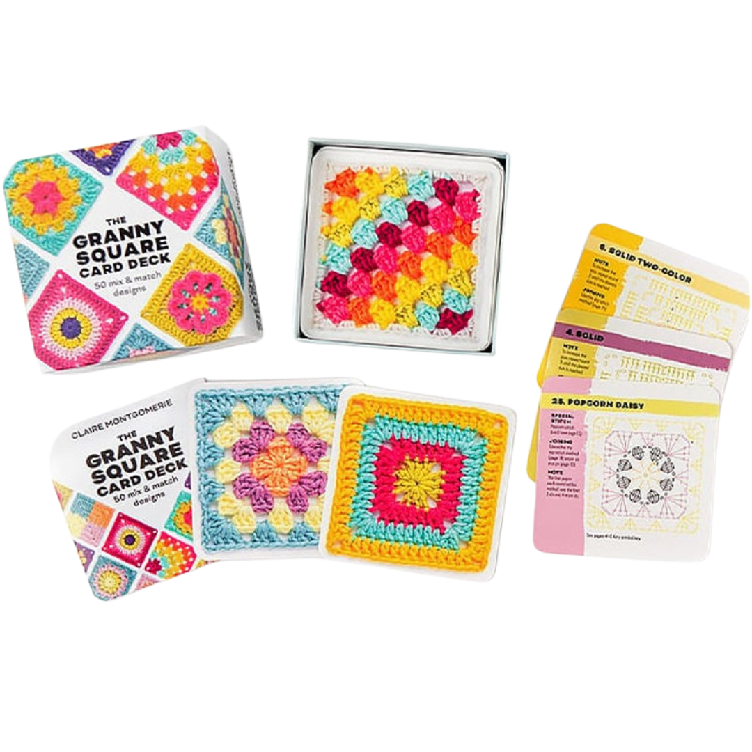CrochetCards: Gids voor Haakvierkantjes - Complete Kaartenset voor Haken