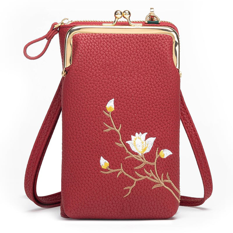 Crossbody mobiele telefoon portemonnee voor vrouwen
