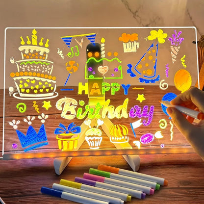 DoodleGlow™️ LED-Zeichenbrett