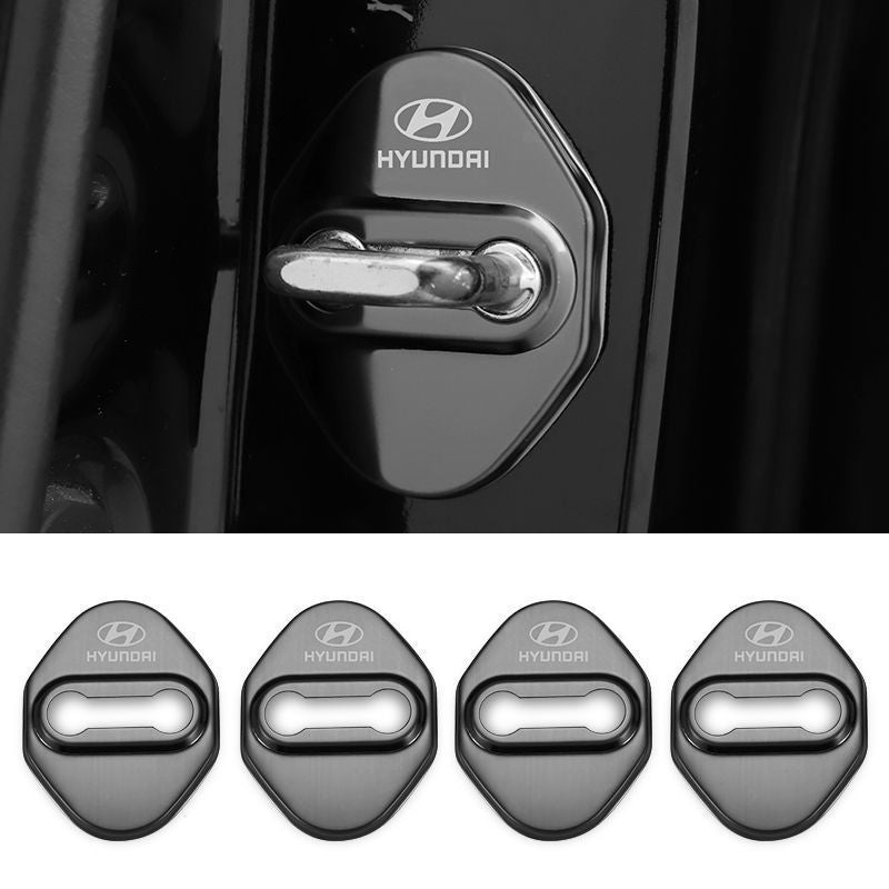 📣 Auto Deurgrendel Metalen Beschermcovers (4 stuks)