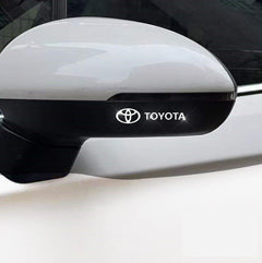 Metalen Autostickers - 4 Stuks
