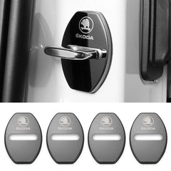 📣 Auto Deurgrendel Metalen Beschermcovers (4 stuks)