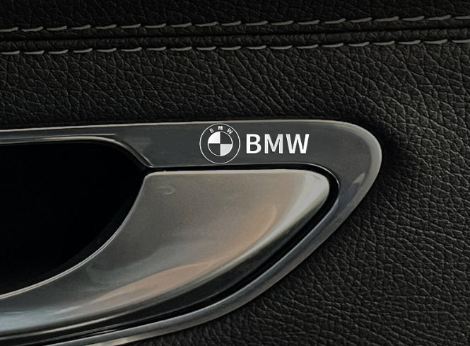 Metalen Autostickers - 4 Stuks