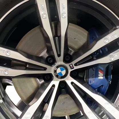 Metalen Autostickers - 4 Stuks