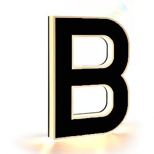 LED Verlichte Huisnummers op zonne-energie