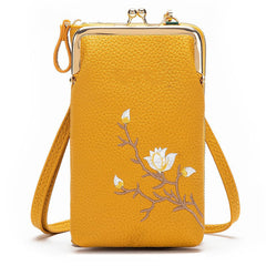 Crossbody mobiele telefoon portemonnee voor vrouwen