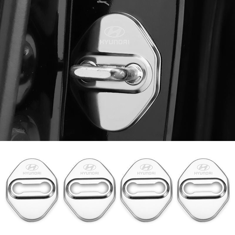 📣 Auto Deurgrendel Metalen Beschermcovers (4 stuks)