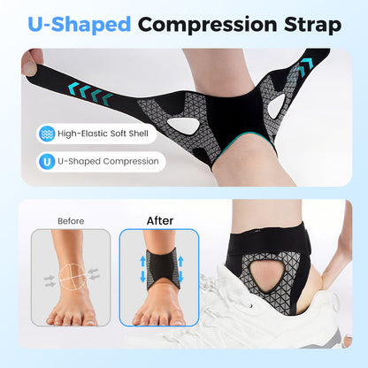 🔥2025 Hot Sale 50% KORTING🎁Verstelbare elastische enkelbrace