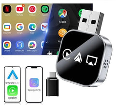 Draadloze Carplay Adapter V3 - Schermweergave