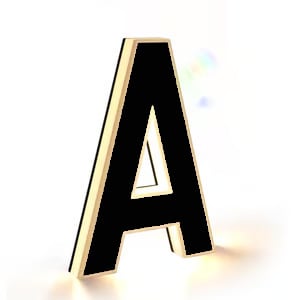 LED Verlichte Huisnummers op zonne-energie