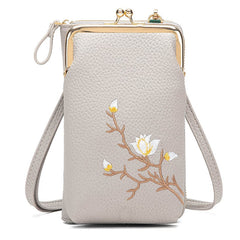 Crossbody mobiele telefoon portemonnee voor vrouwen