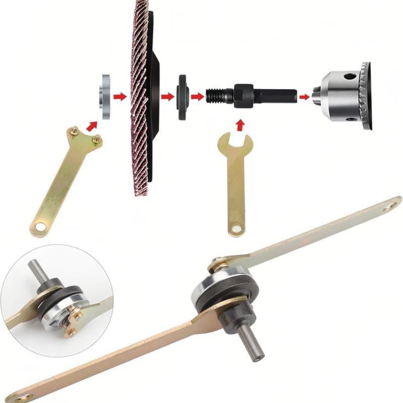 Drilboor Slijpschijf Adapter Set