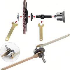 Drilboor Slijpschijf Adapter Set