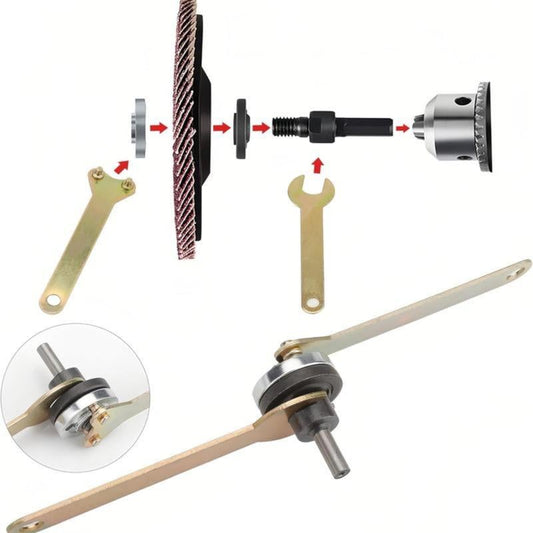 Drilboor Slijpschijf Adapter Set
