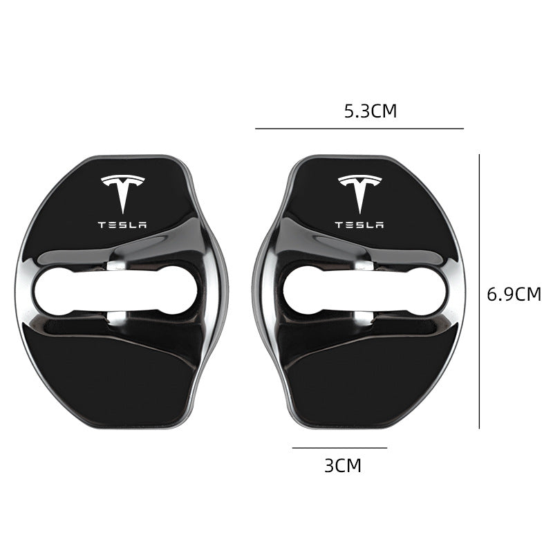 📣 Auto Deurgrendel Metalen Beschermcovers (4 stuks)