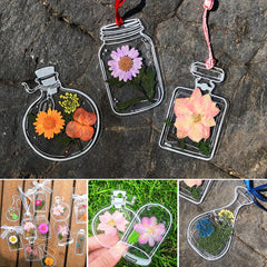 Bookmarks for dried flowers