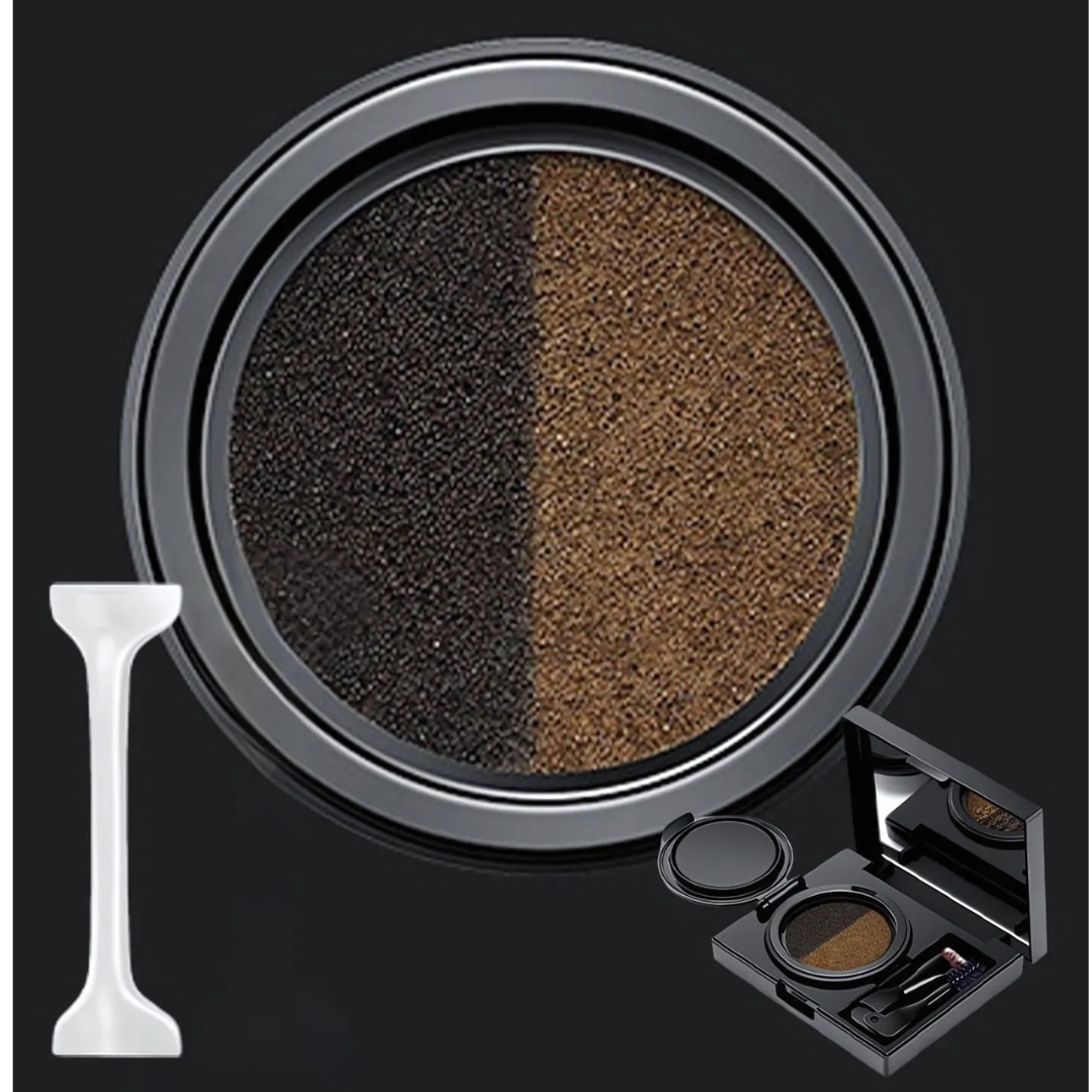 EyeStamp 1+1 GRATIS - Dubbelkleurige Eyeliner En Wenkbrauw Crème Stempel Set