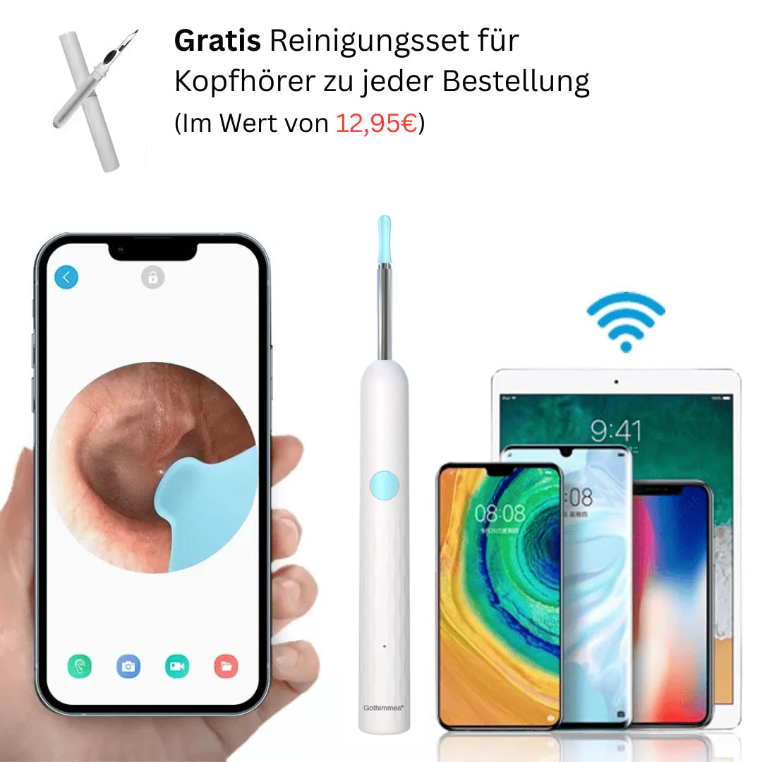 Kluger Ohrenschmalz-Entferner