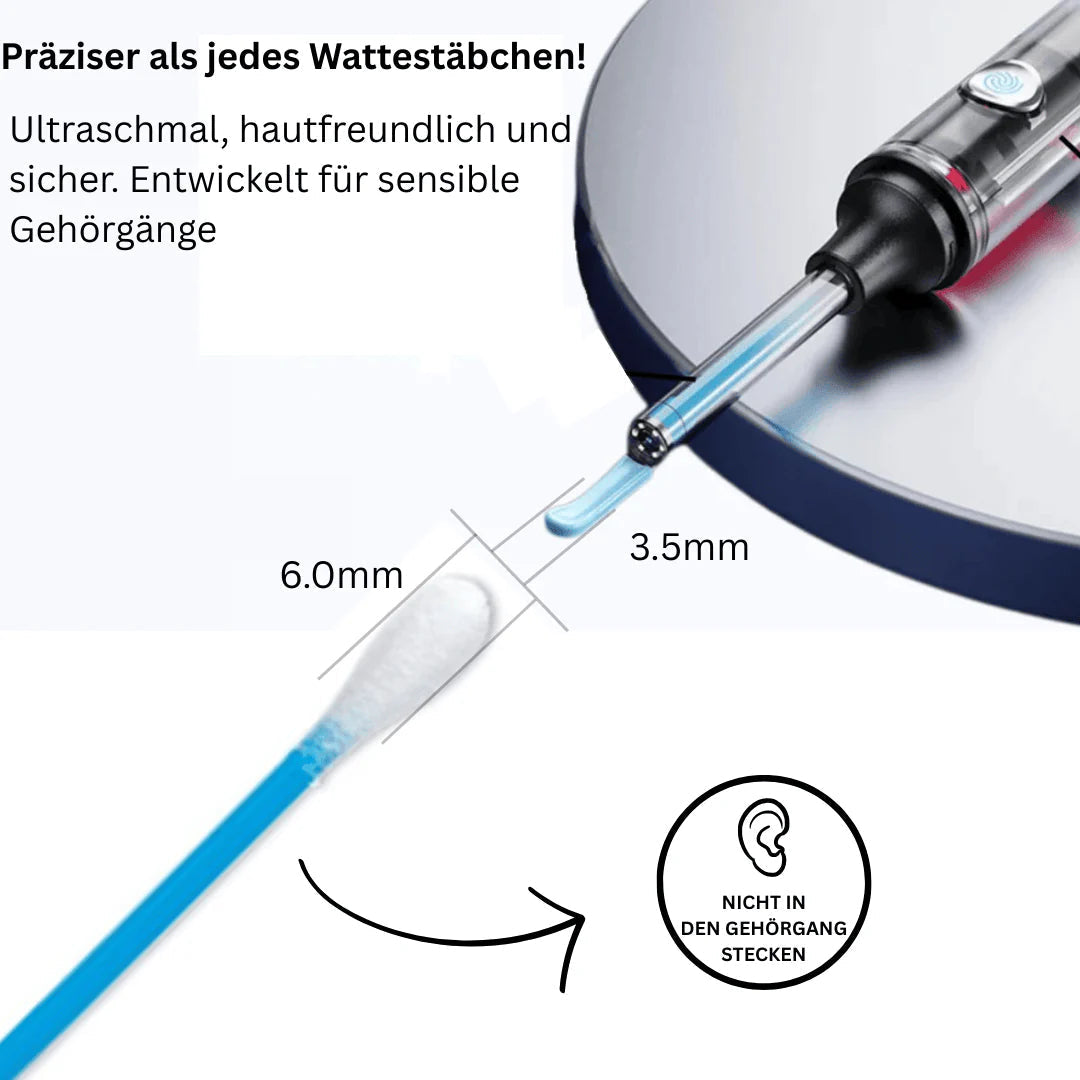 Kluger Ohrenschmalz-Entferner