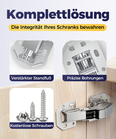 Praktische Küchenscharniere