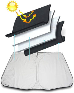 Kühlender Auto-Sonnenschutz