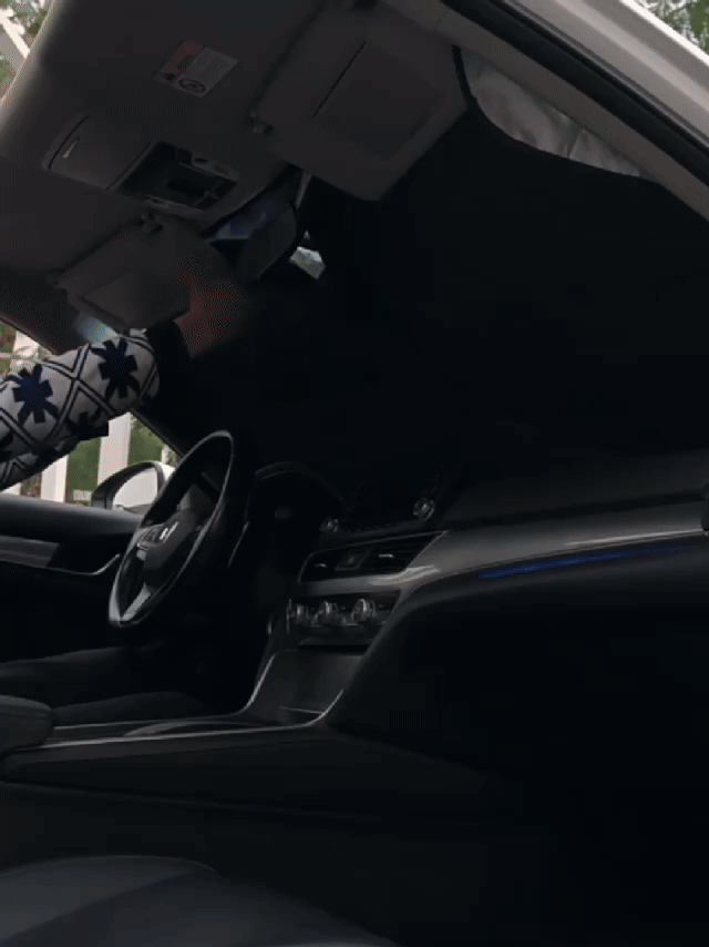 Kühlender Auto-Sonnenschutz