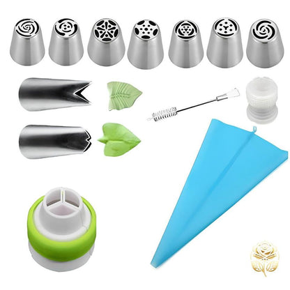Blumige Tortendekorationen Kit