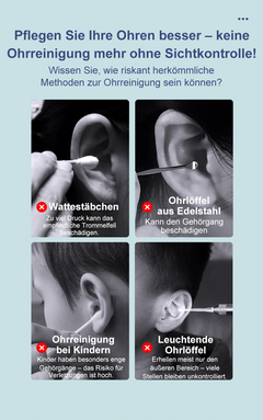 Kluger Ohrenschmalz-Entferner