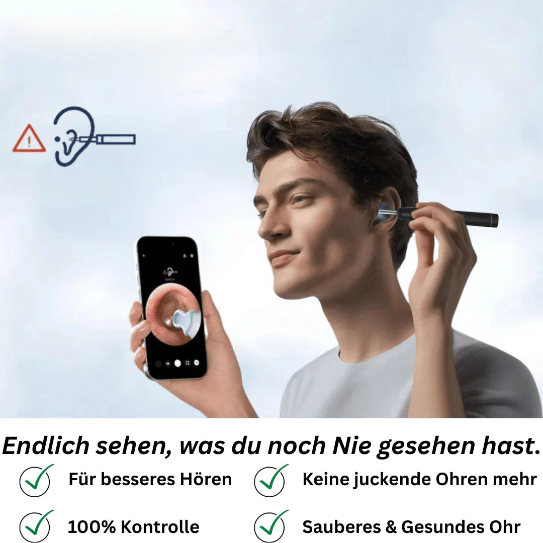 Kluger Ohrenschmalz-Entferner