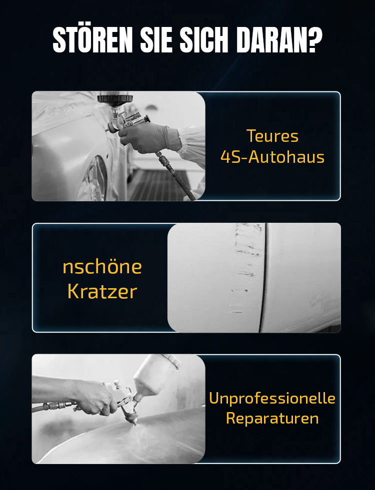 Kratzerfreies Autolack-Spray