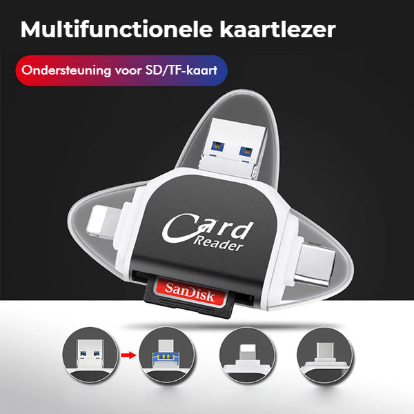Universeller Multiport Kartenleser