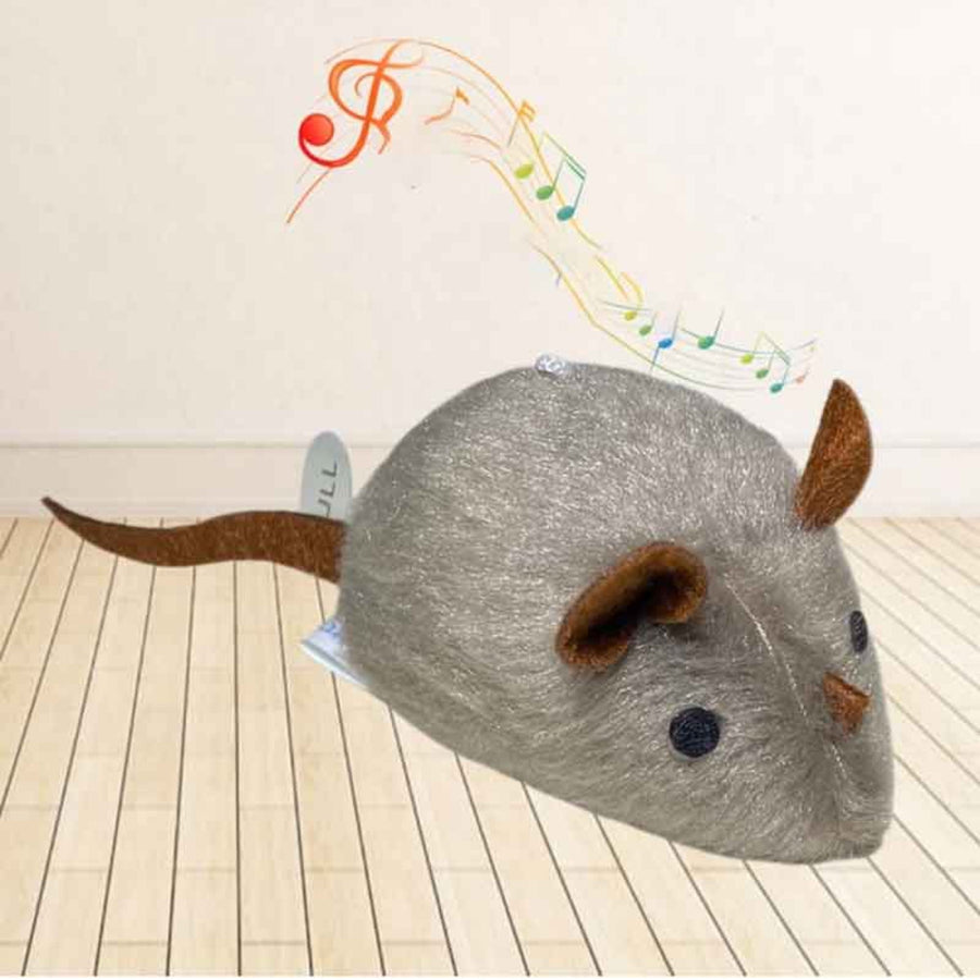 Catfri® SqueakyMouse 1+1 GRATIS: Realistisch Interactief Pluche Kattenspeeltje - Piepende Muis