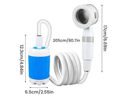 Portable Water Pump: Kit with Hose and Nozzles