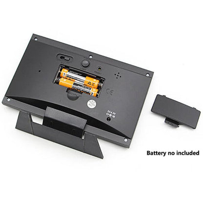 🔥Digitale LED Temperatuur Vochtigheidsmonitor Weersvoorspelling LED Tafelwekker🔥