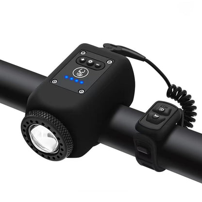 Waterdichte LED-Fietskoplamp met Claxon