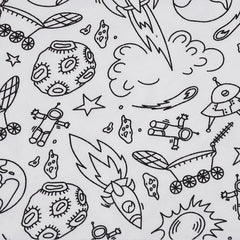 Doe-het-zelf tekenfilm kleurige pyjama voor kinderen