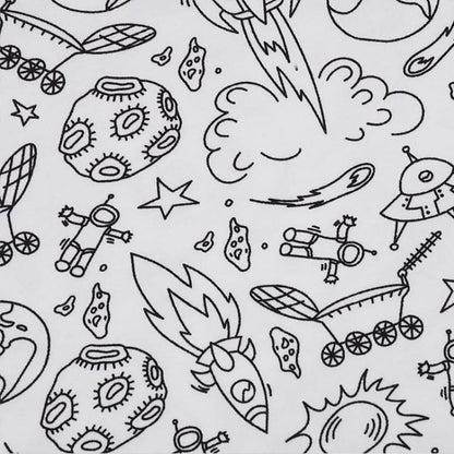 Doe-het-zelf tekenfilm kleurige pyjama voor kinderen